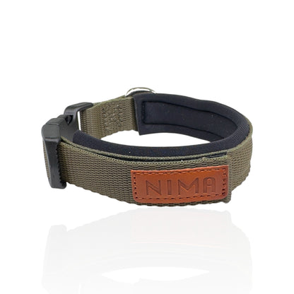 Collare Cane Small Verde Militare