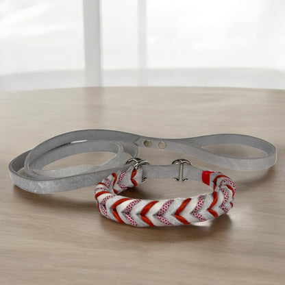 Guinzaglio Retriever in Cuoio Nabuk Marrone – Robusto, Elegante e Confortevole per Cani di Tutte le Taglie