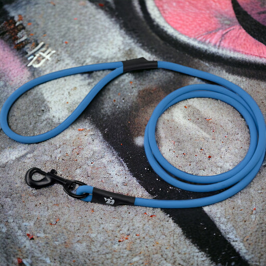 Moony - Guinzaglio BIOTHANE Azzurro
