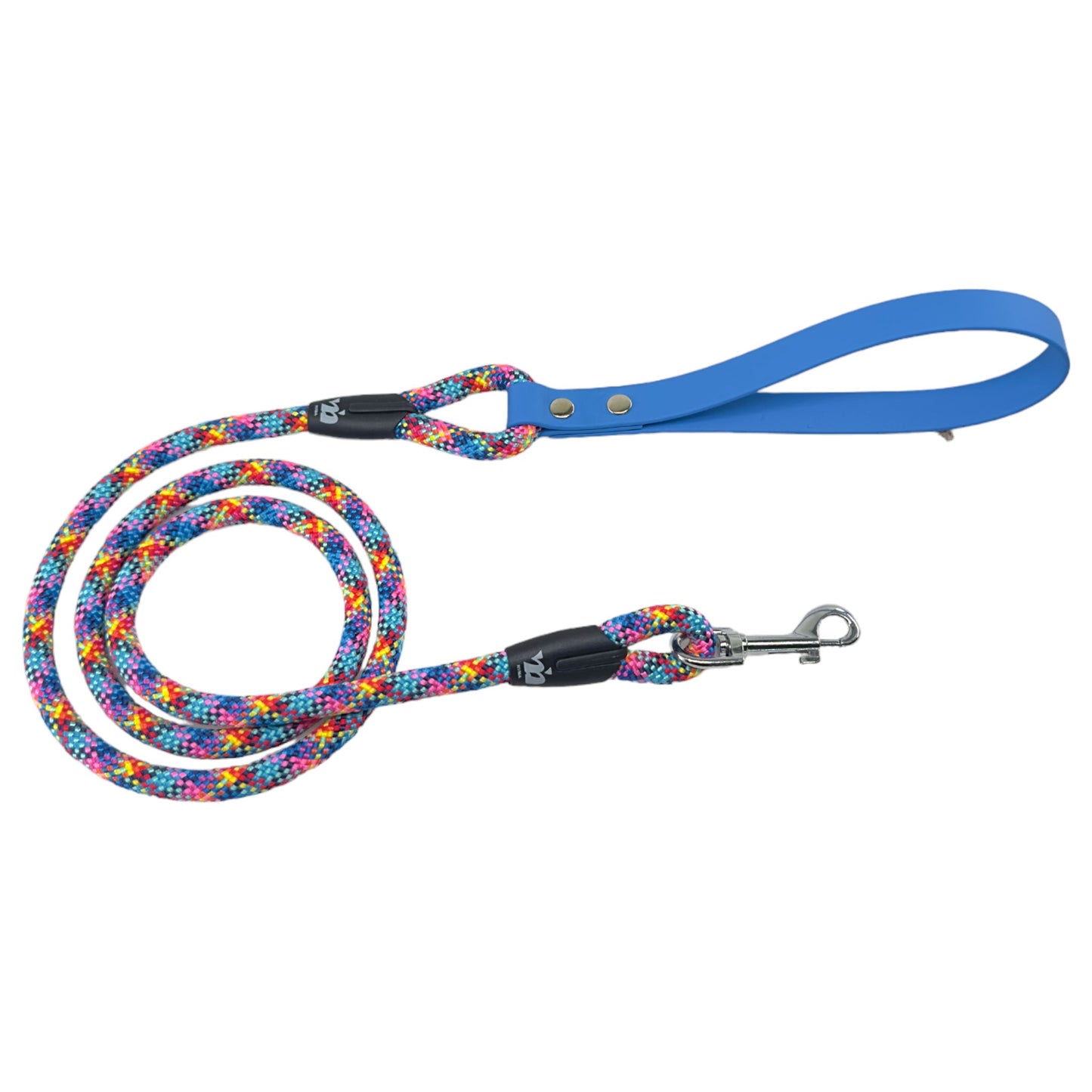Guinzaglio cane WagLine  In corda e Biothane Blue