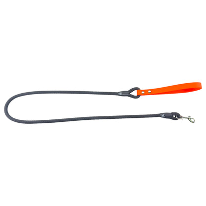Guinzaglio cane PawPath In corda e Biothane Arancio