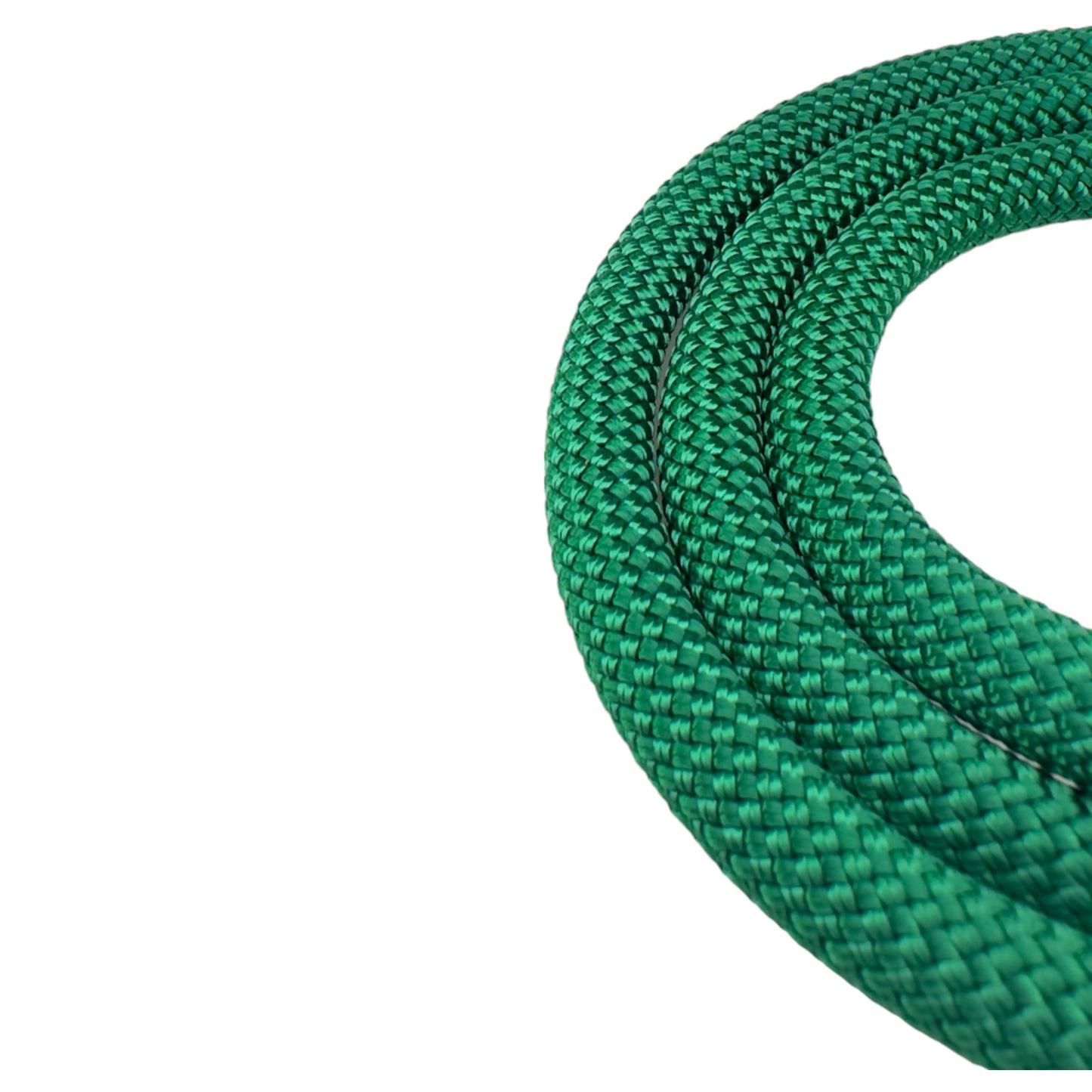 Guinzaglio cane BarkBond In corda e Biothane Nero